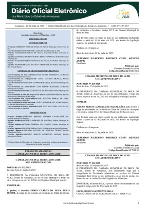 Assinatura Digital da última edição