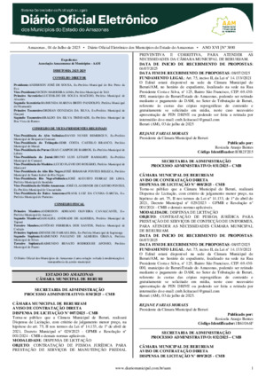 Assinatura Digital da última edição