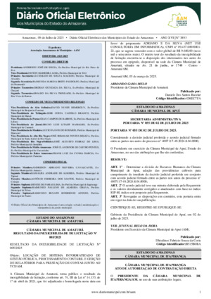 Assinatura Digital da última edição