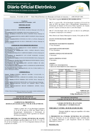 Assinatura Digital da última edição
