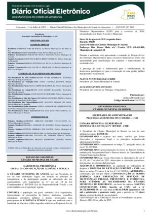 Assinatura Digital da última edição