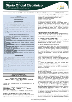 Assinatura Digital da última edição