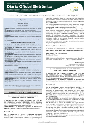 Assinatura Digital da última edição