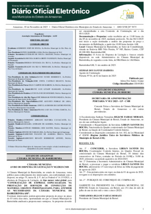 Assinatura Digital da última edição