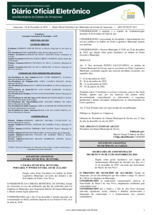 Assinatura Digital da última edição