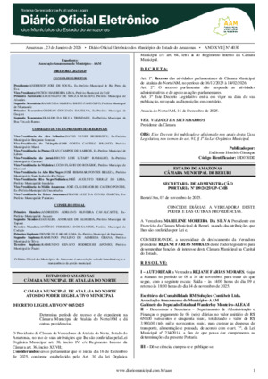 Assinatura Digital da última edição