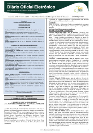 Assinatura Digital da última edição