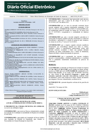 Assinatura Digital da última edição