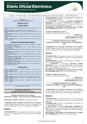 Assinatura Digital da última edição