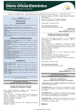 Assinatura Digital da última edição