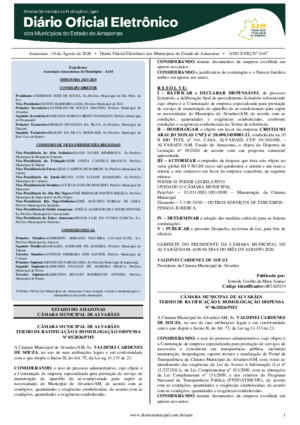 Assinatura Digital da última edição