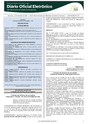 Assinatura Digital da última edição
