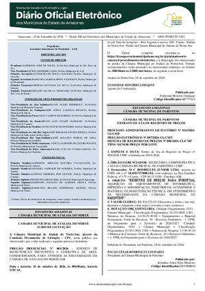 Assinatura Digital da última edição