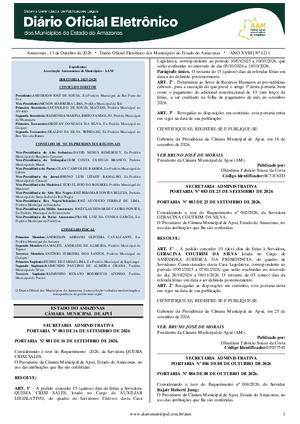 Assinatura Digital da última edição