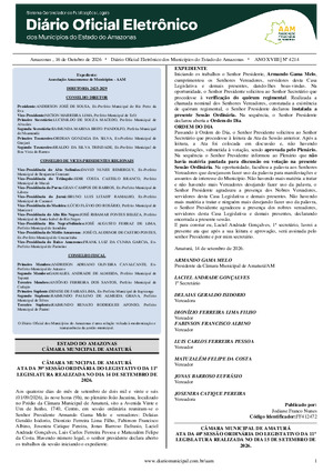 Assinatura Digital da última edição