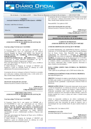 Assinatura Digital da última edição