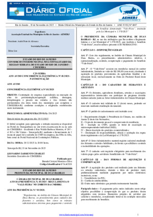 Assinatura Digital da última edição