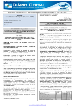 Assinatura Digital da última edição