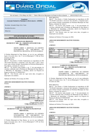 Assinatura Digital da última edição