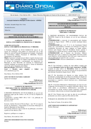 Assinatura Digital da última edição