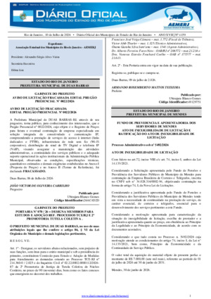 Assinatura Digital da última edição