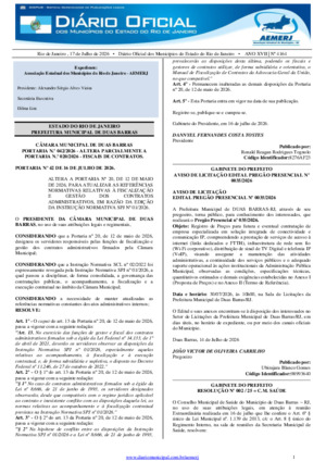 Assinatura Digital da última edição