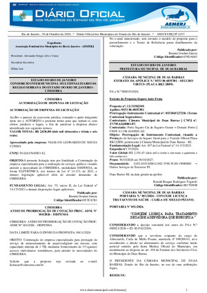 Assinatura Digital da última edição