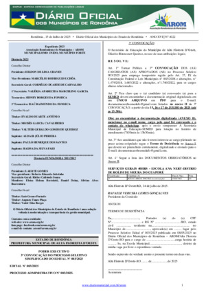 Assinatura Digital da última edição