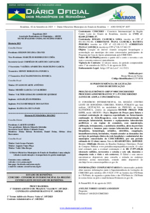 Assinatura Digital da última edição