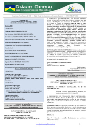 Assinatura Digital da última edição