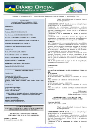 Assinatura Digital da última edição