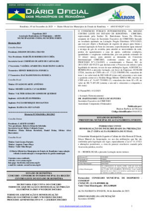 Assinatura Digital da última edição