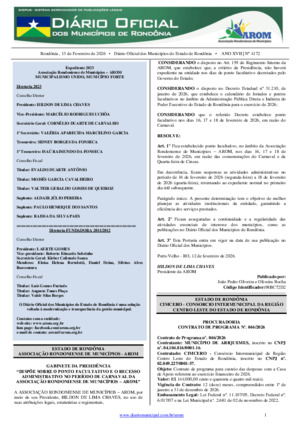 Assinatura Digital da última edição