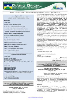 Assinatura Digital da última edição