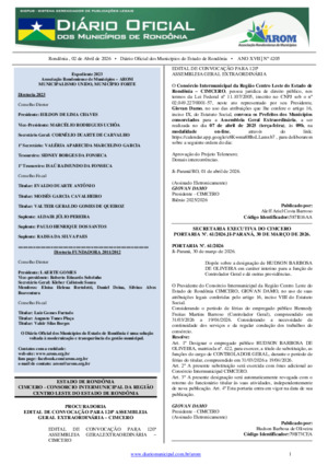 Assinatura Digital da última edição