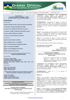 Assinatura Digital da última edição