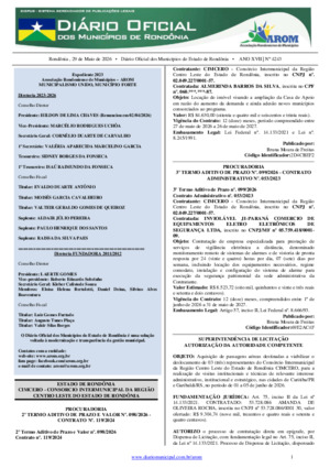 Assinatura Digital da última edição