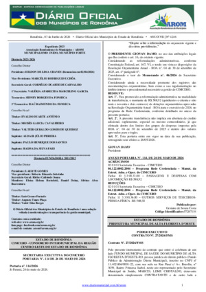 Assinatura Digital da última edição