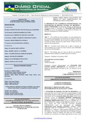 Assinatura Digital da última edição