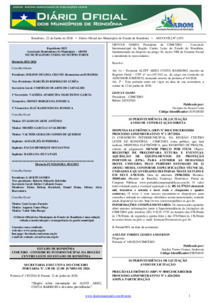 Assinatura Digital da última edição