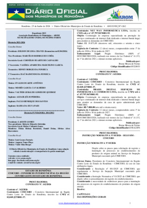 Assinatura Digital da última edição