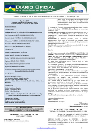 Assinatura Digital da última edição