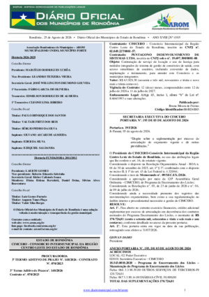 Assinatura Digital da última edição