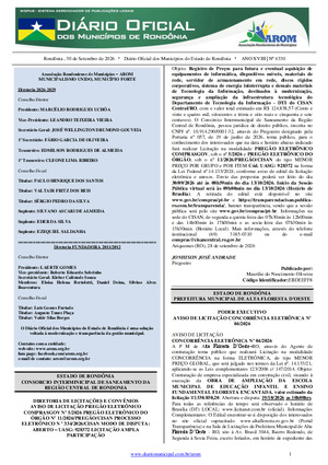 Assinatura Digital da última edição
