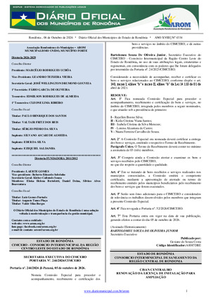 Assinatura Digital da última edição