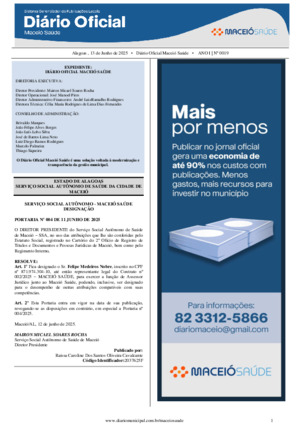 Assinatura Digital da última edição