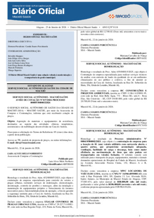 Assinatura Digital da última edição