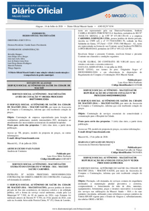 Assinatura Digital da última edição