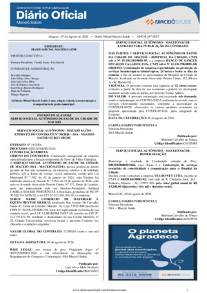 Assinatura Digital da última edição