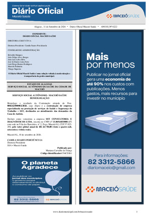 Assinatura Digital da última edição